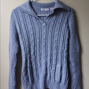 Liz Claiborne women’s light blue sweater